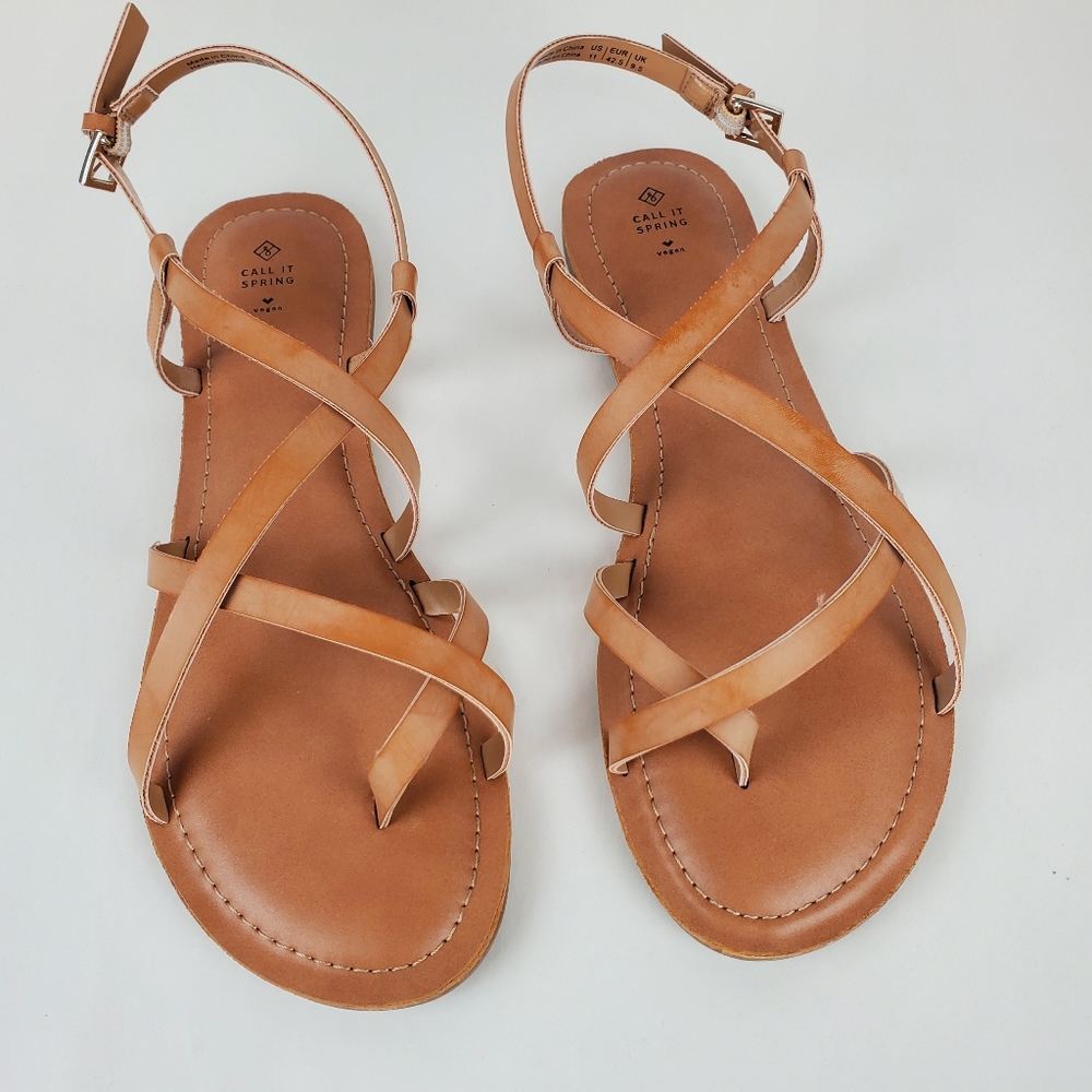 Call It Spring Flat Strapy Sandals